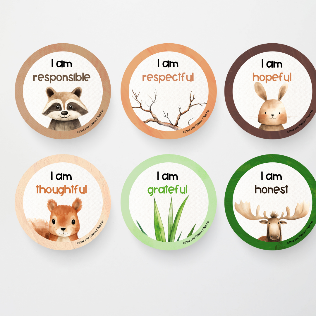 Affirmation Station - Woodland Classroom Decor - Teacher Resources & Classroom Decor