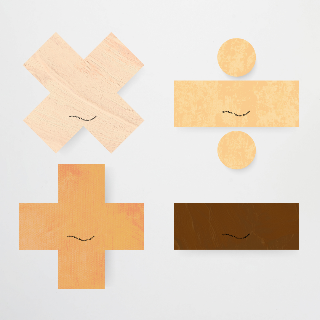 Maths Symbols - Mathematics Posters: Neutral Classroom Decor - Teacher Resources & Classroom Decor