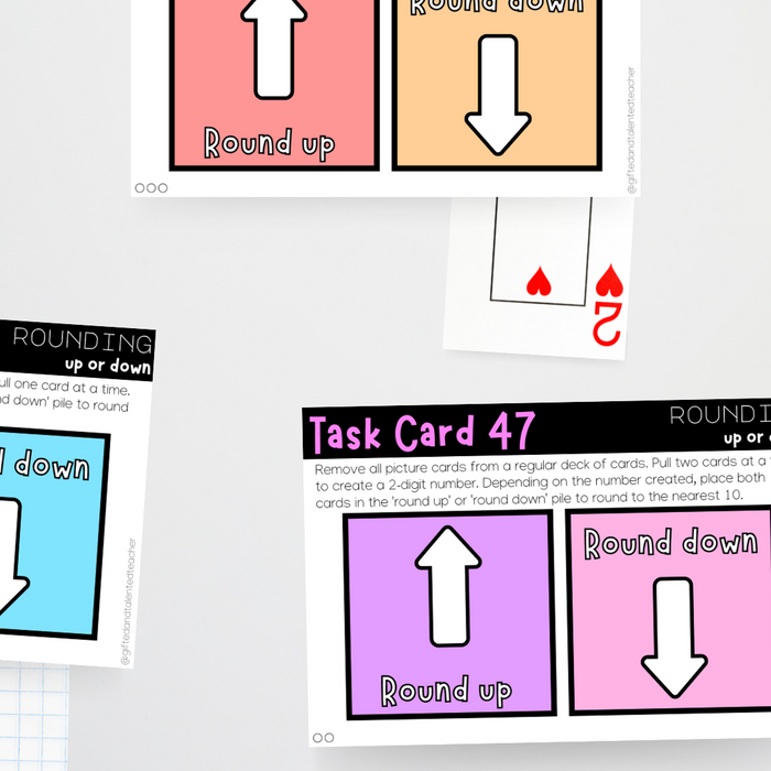 Rounding Up and Down: Whole Numbers | Teaching Resources