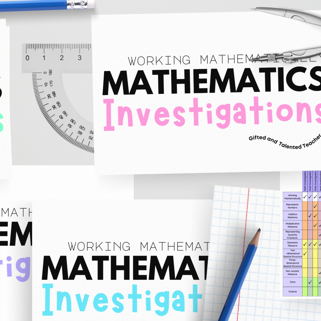 Series 1 - Mathematics Investigation Bundle (Mainstream Classroom)