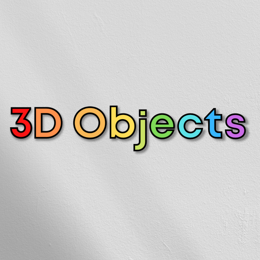 3D Object Banner - Gifted and Talented Teacher