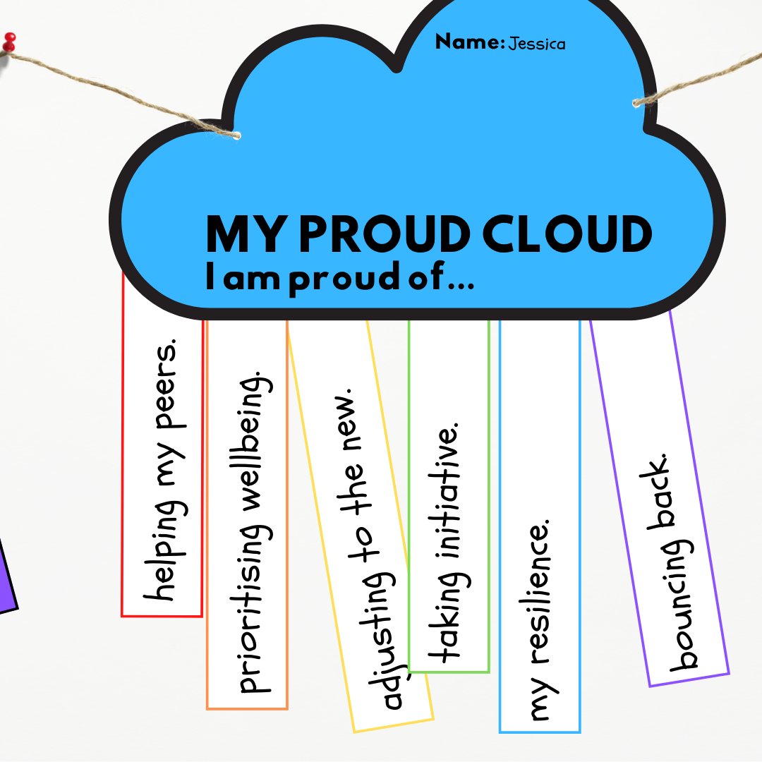 Proud Cloud - Reflection Resource - Gifted and Talented Teacher