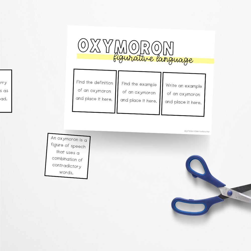 Figurative Language Matching Game