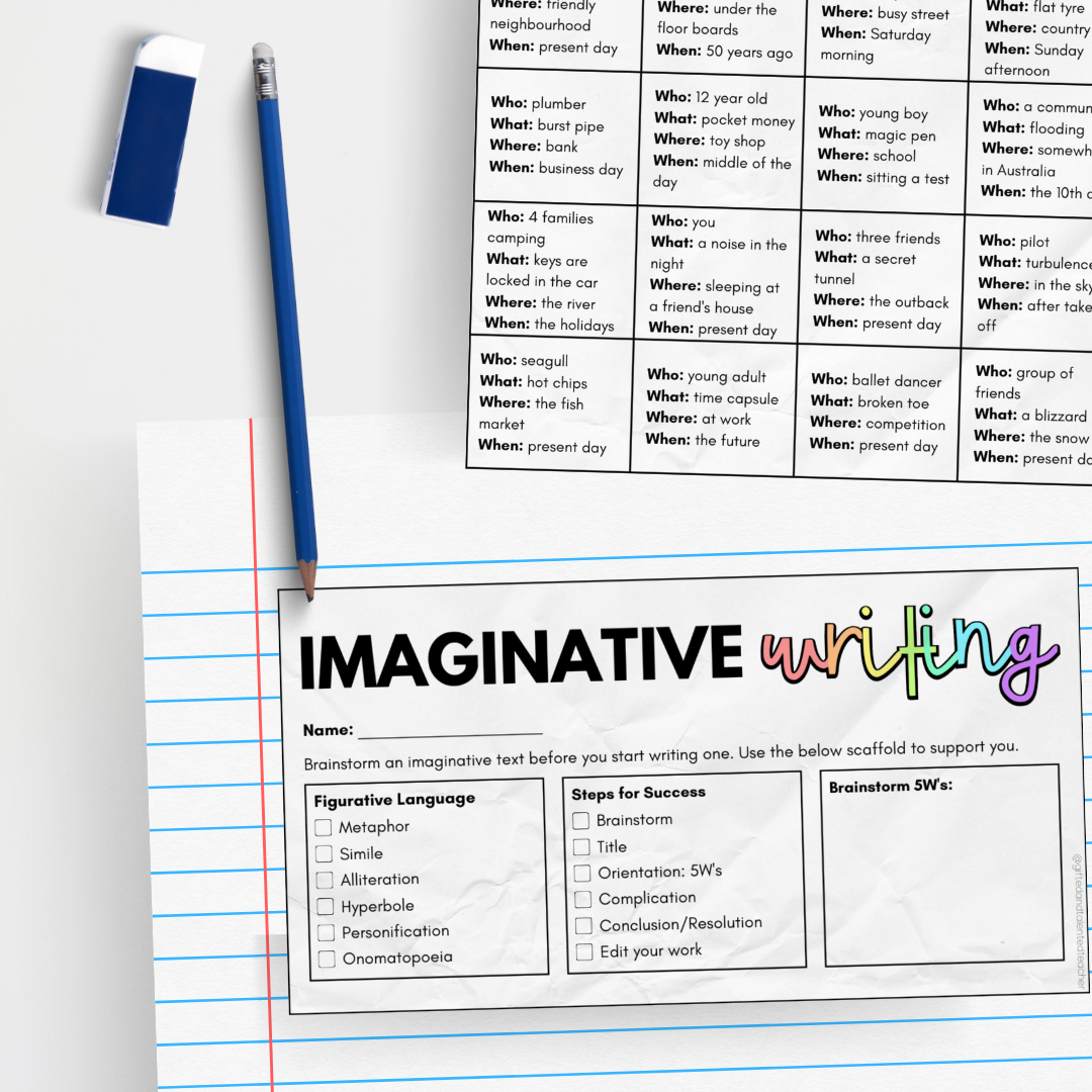 Imaginative Writing Pack - Gifted and Talented Teacher